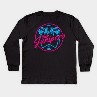 san junipero Kids Long Sleeve T-Shirt